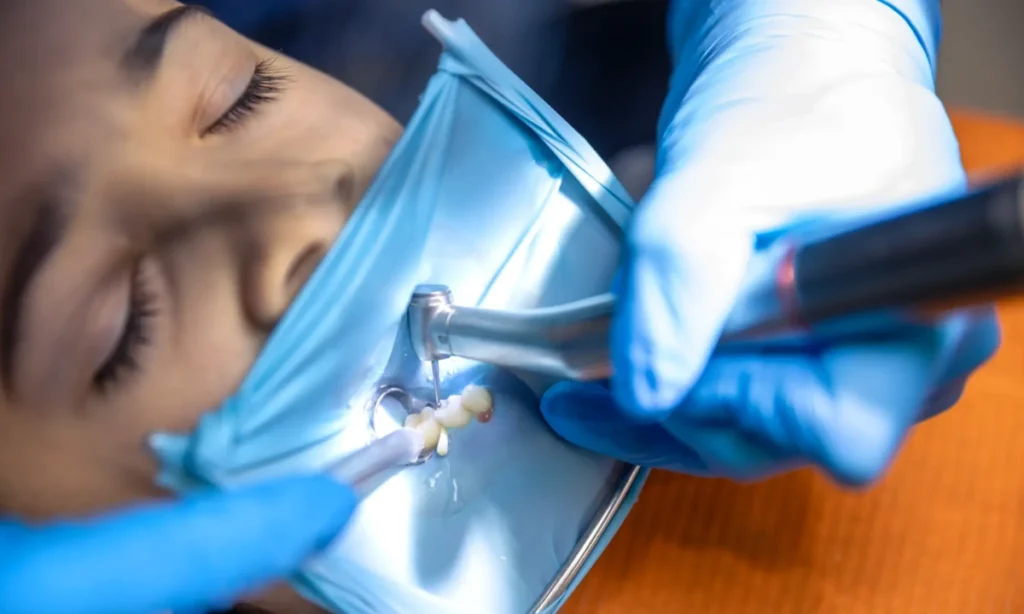Dental implant treatment result
